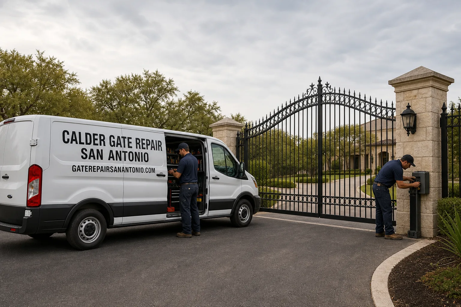 Electric Gate Repair in San Antonio, TX | Calder Gate Repair San Antonio
